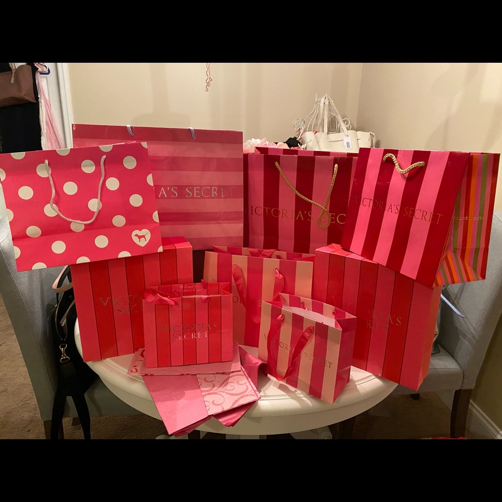 SOLD. Victoria’s Secret Gift bags and Gift Boxes